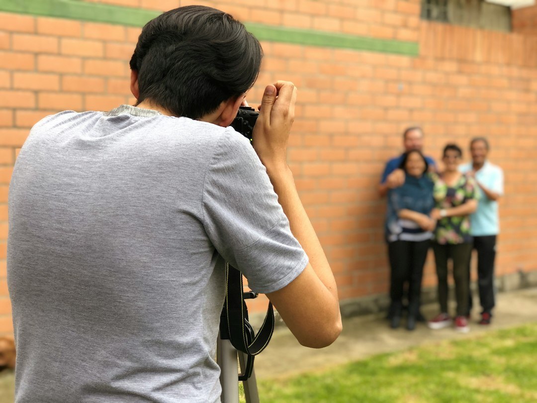 community members learning photography