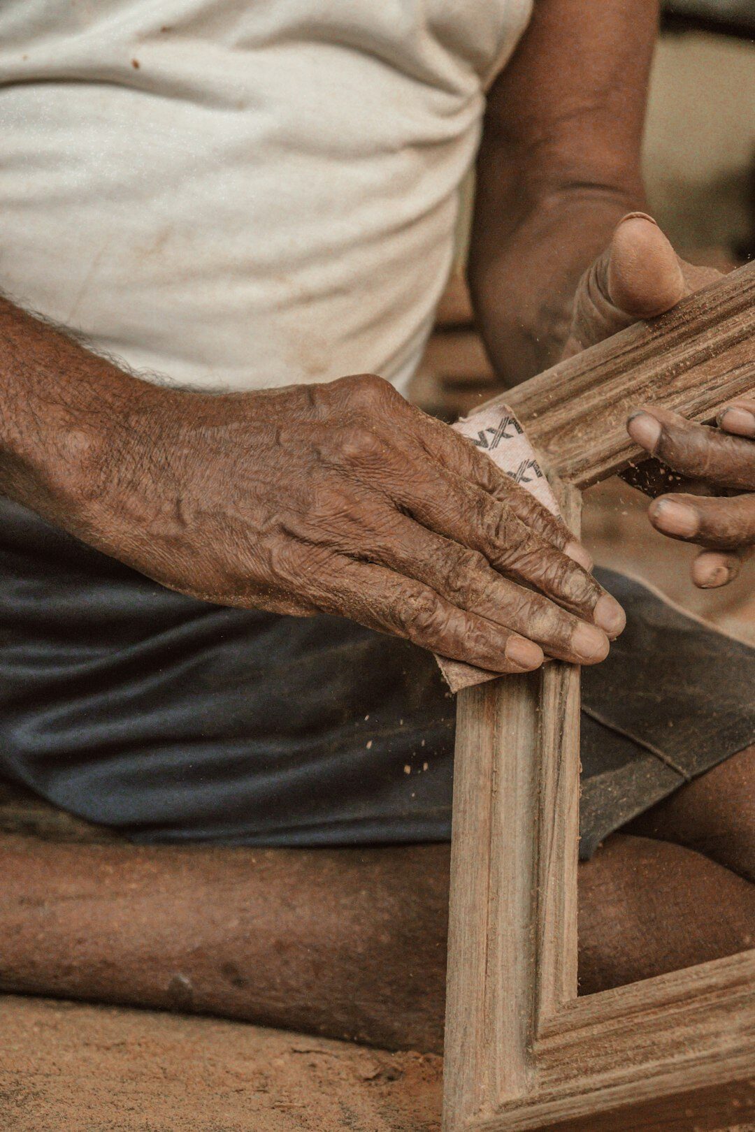 artisan hands working
